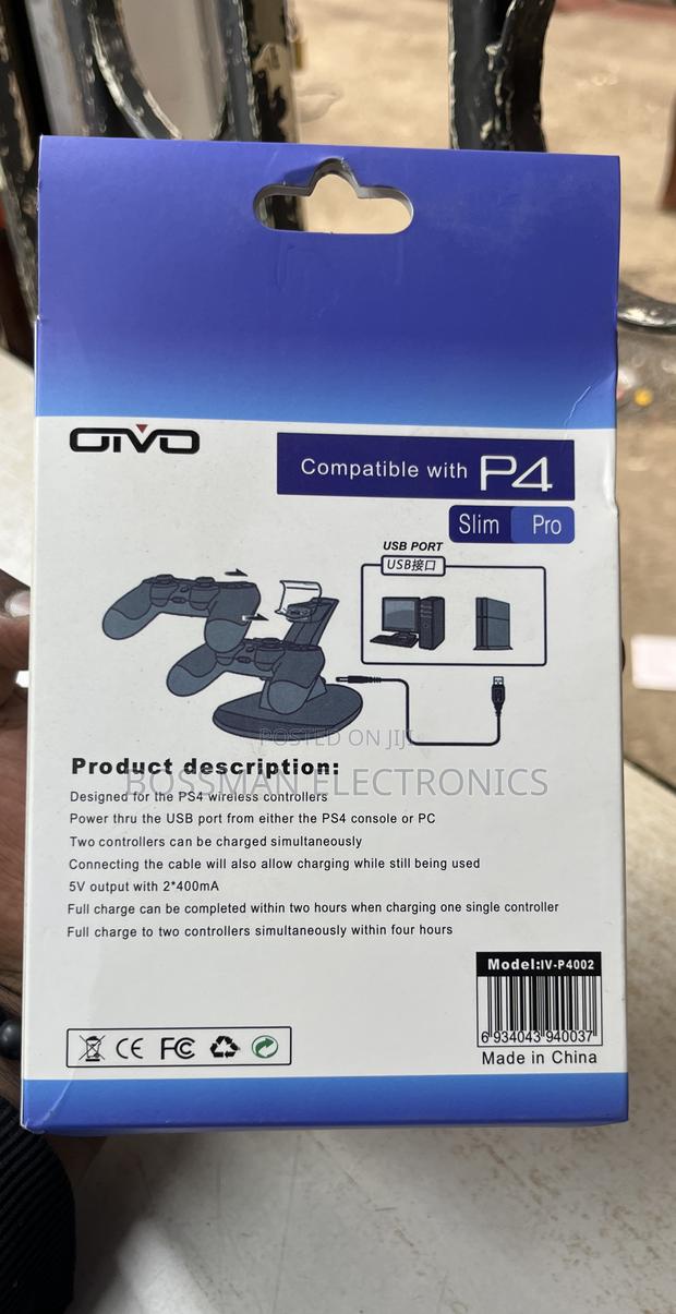 Otvo Ps4 Charging Stand - thumbnail 2