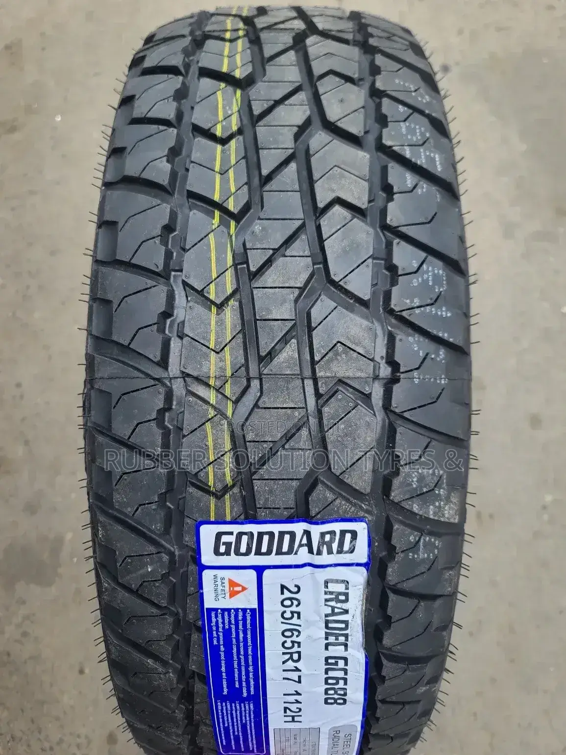 265 /65 R17 Goddard Tyres 112h Cradec Gc688