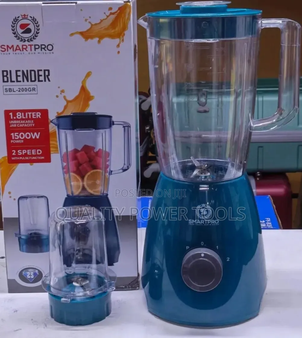 Smart Pro Blender SBL-200gr 1.8l 1500w – 2 Speed + Pulse,
