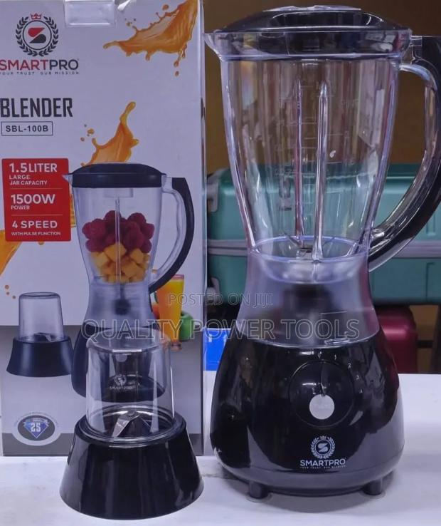 Smart Pro Blender SBL-200gr 1.5l 1500w – 4 Speed + Pulse,