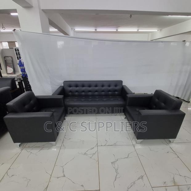 5-Seater Leather Sofa Set. - thumbnail 10