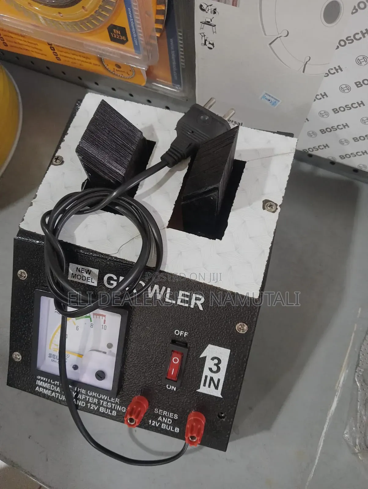 Heavy-Duty Growler Tester for Electrical Motor Maintenance