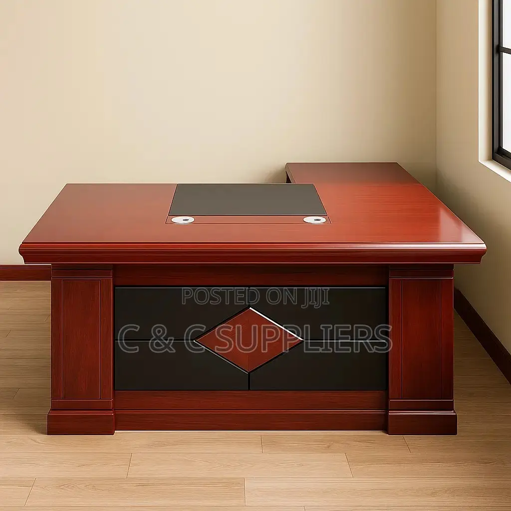 180cm L-Shaped Office Table.