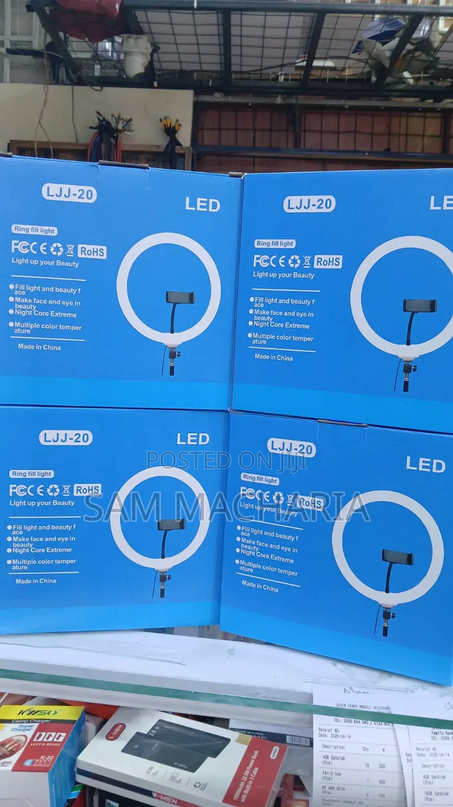 LJJ 20 Fill Ring Light