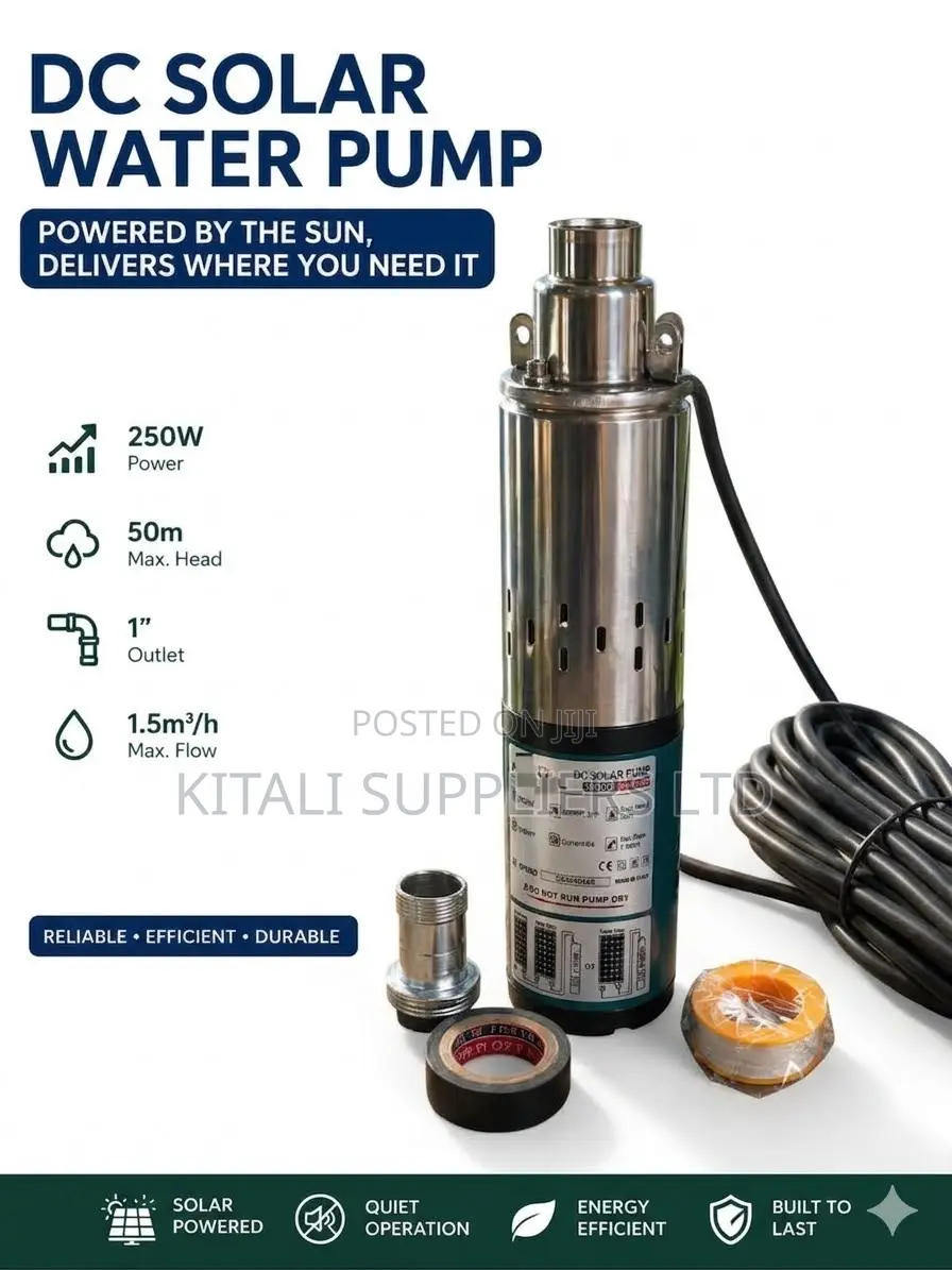 Dc Solar Submersible Water Pump