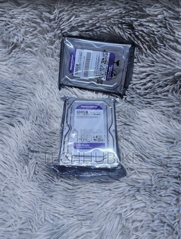 Wd Purple 500gb CCTV Hard Drive Surveillance HDD for DVR NVR