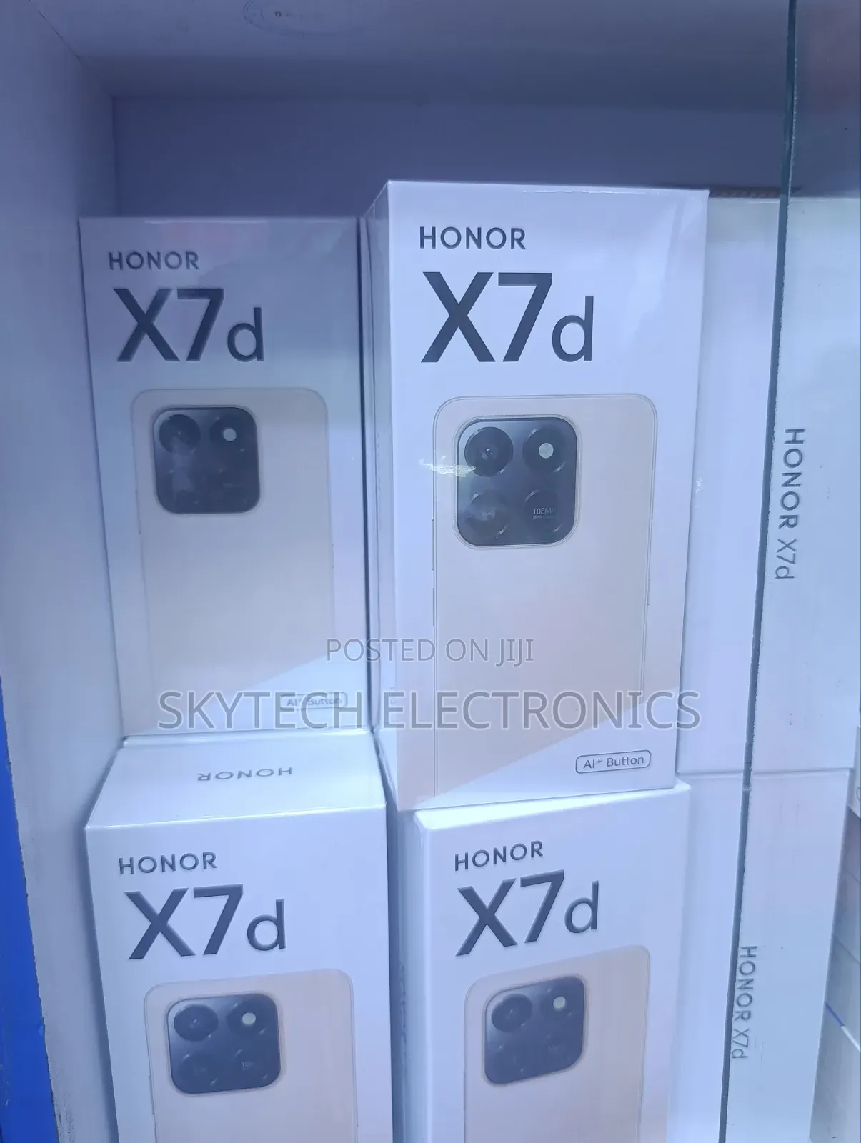 New Honor X7d 256 GB Black