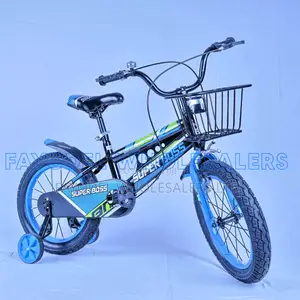 Uper Boss Size 16 Bike With Supporting Wheels and Basket