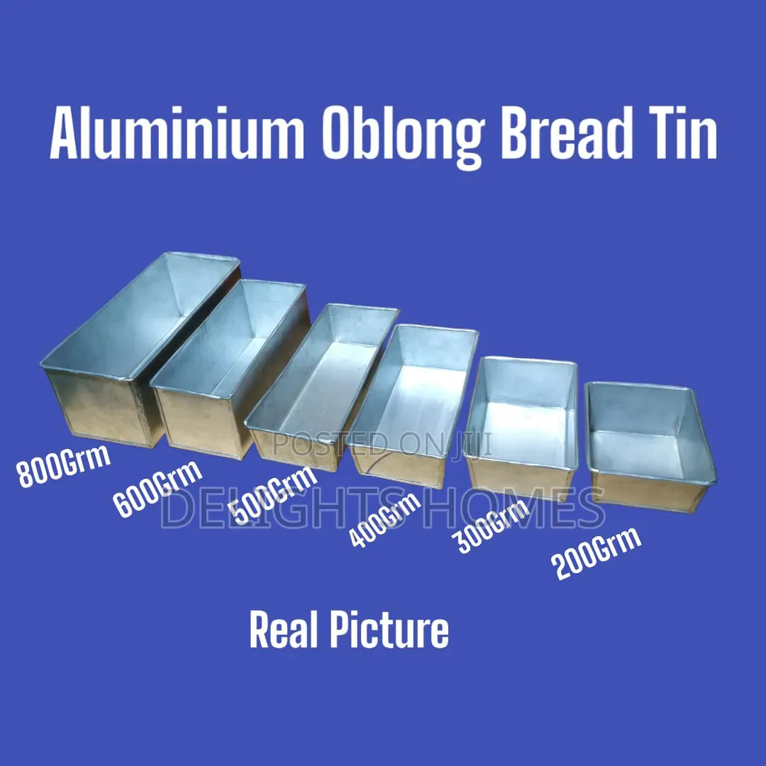 Aluminium Oblong Bread Tin_b