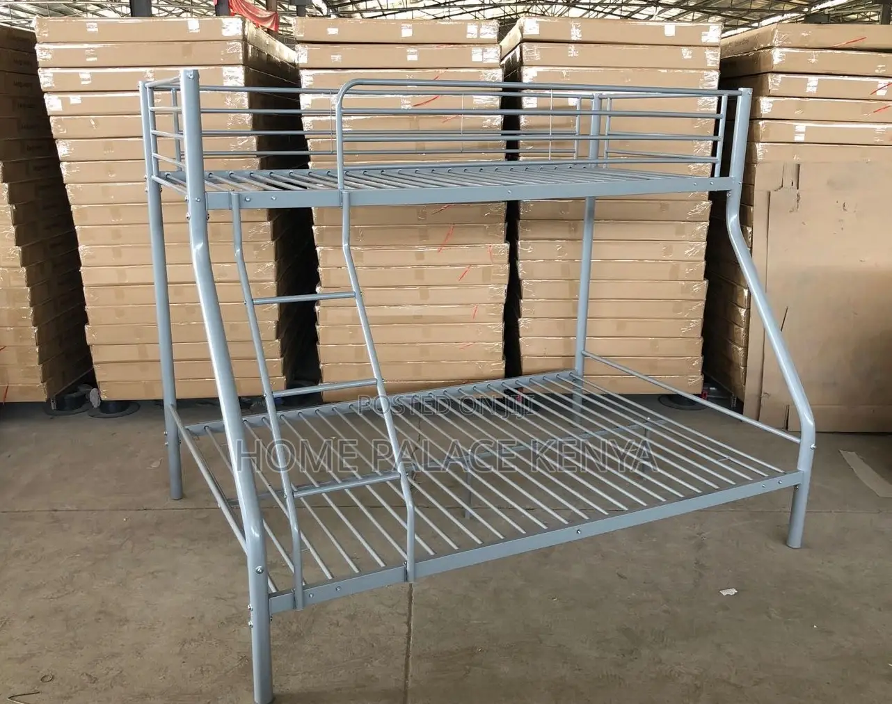 School Bed: Metallic Bunk Bed for Dormitories