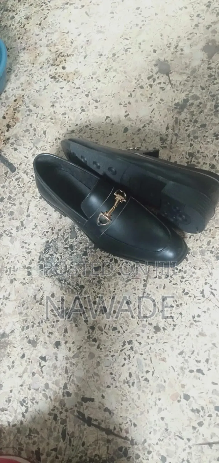 Men's Premium Black Horsebit Loafers – Elegant Slip-on Formal Shoes