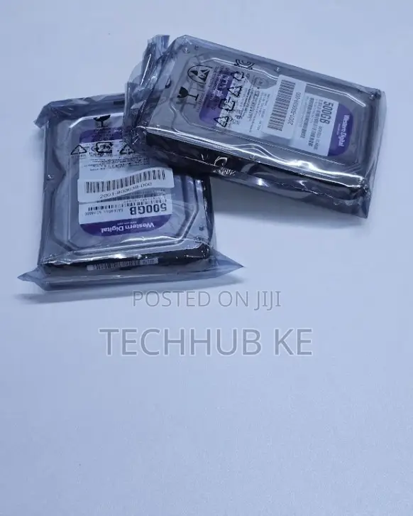 Wd Purple 500gb Hard Disk CCTV DVR Storage Drive for Security Cameras