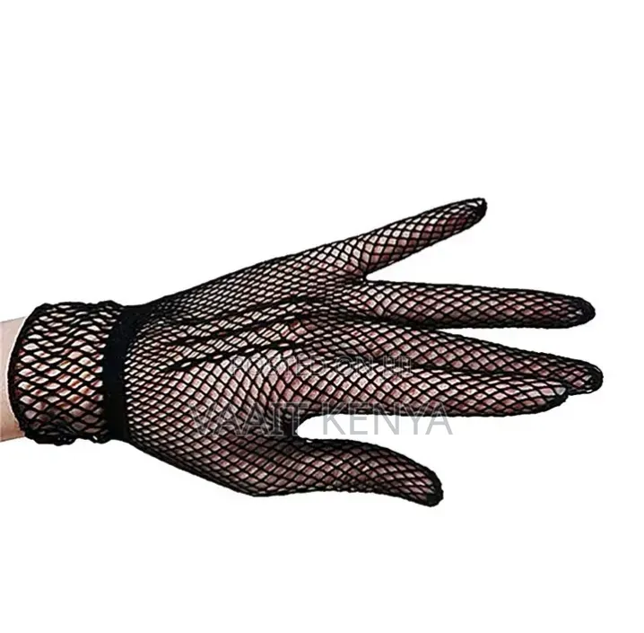 Fishnet Mesh Stretchy Gloves