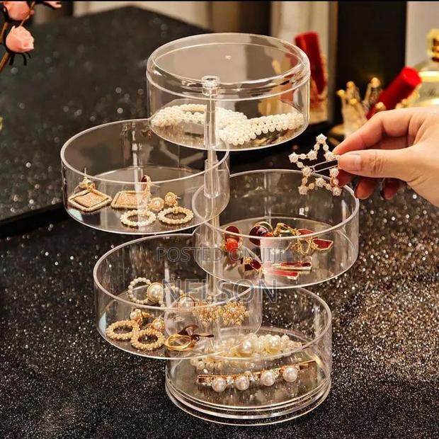 4 Layer Rotating Jewelry Organizer - thumbnail 2
