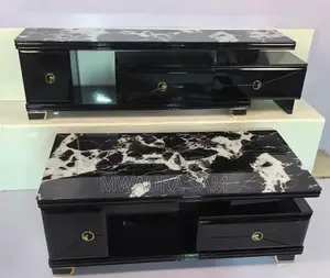 Imported Black Tv Unit and Coffee Table