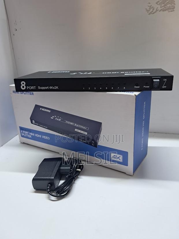 Multi Screen Hdmi Splitter 8 Port 4kx2k Video Distributor