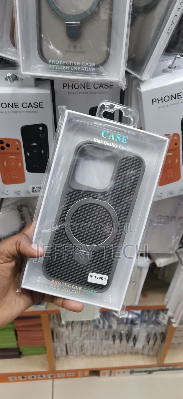 iPhone 14 Pro Anti-Slip Grip and Drop Absorption Cover - thumbnail 2