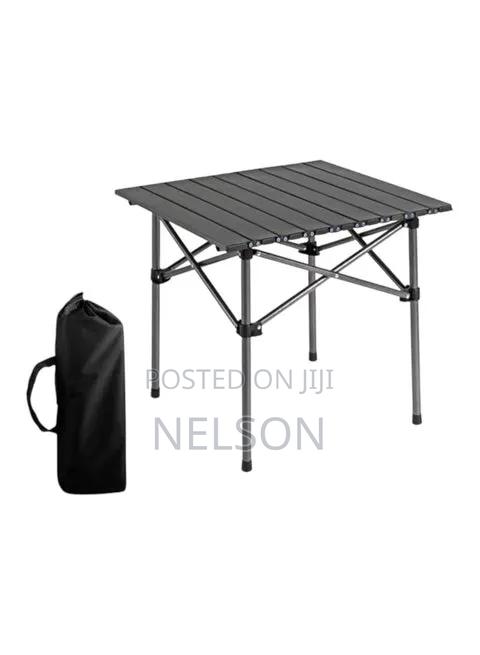 Foldable Metallic Picnic Camping Table