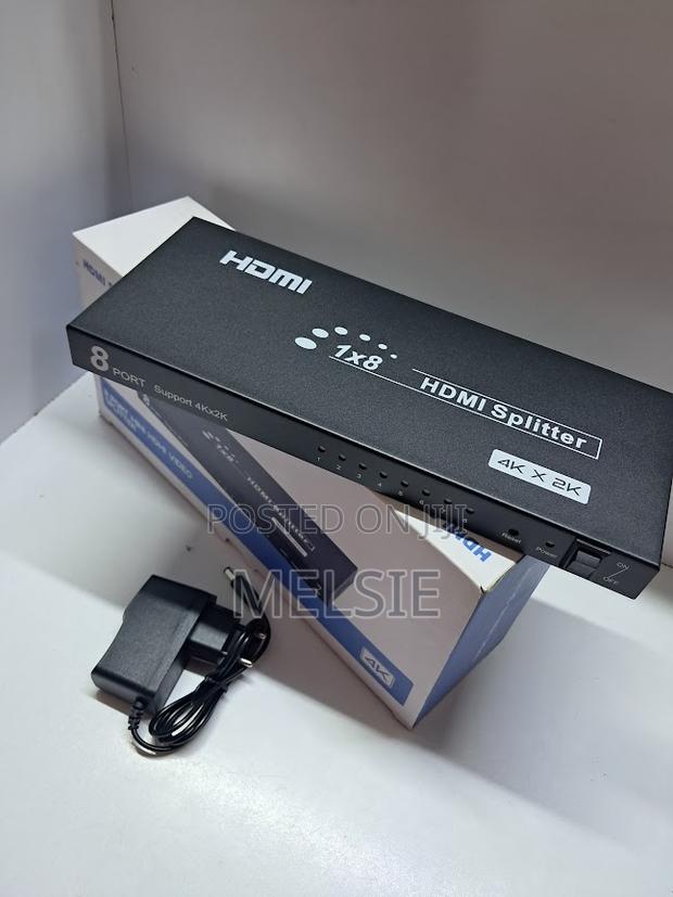High Quality 8 Port Hdmi Splitter With Power Suppl