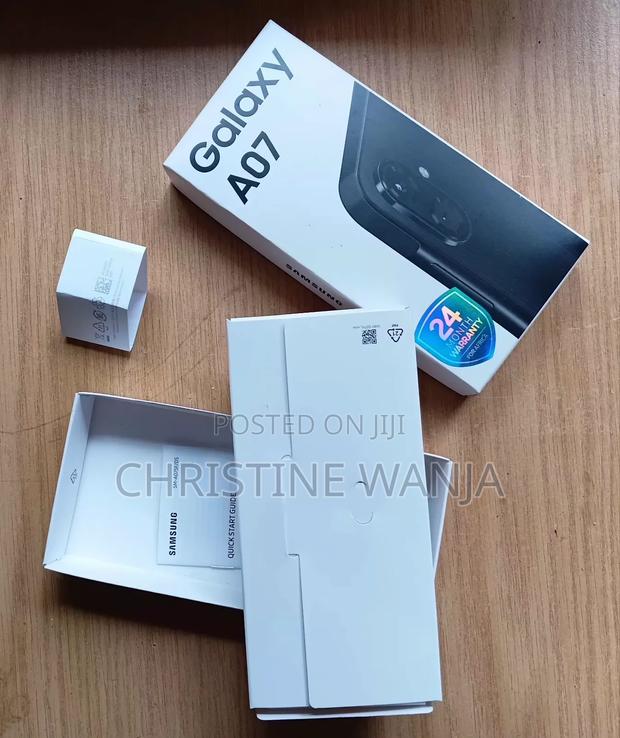 Samsung Galaxy A07 128 GB Black - thumbnail 2
