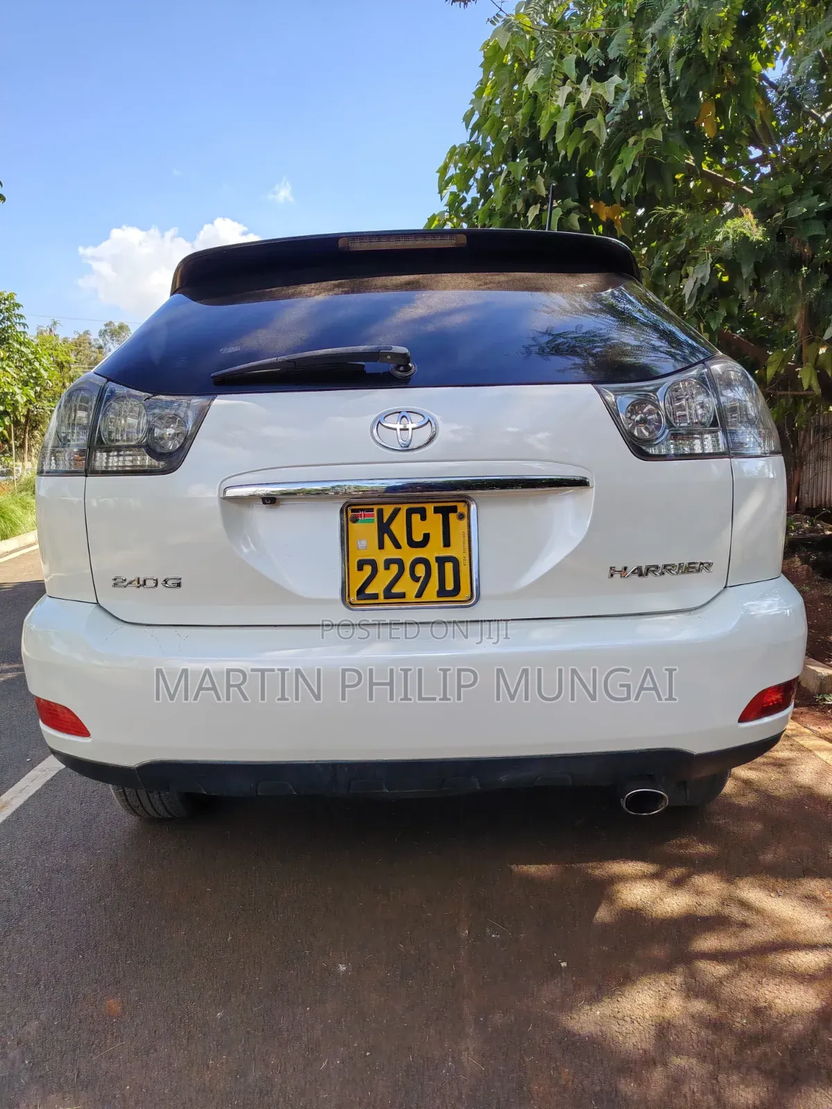 Toyota Harrier 2011 White