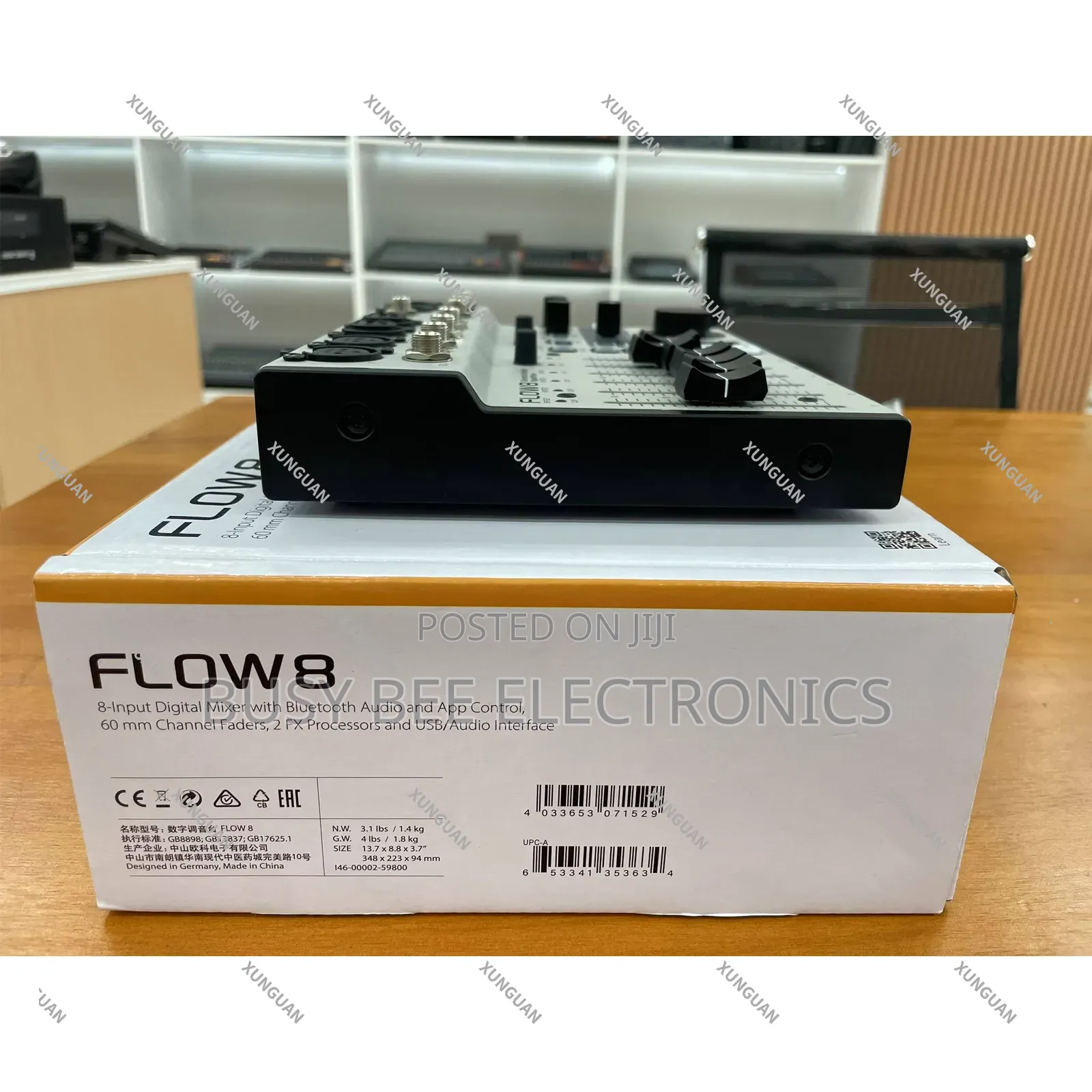 Flow8 Mini Digital Mixer Console 8ch