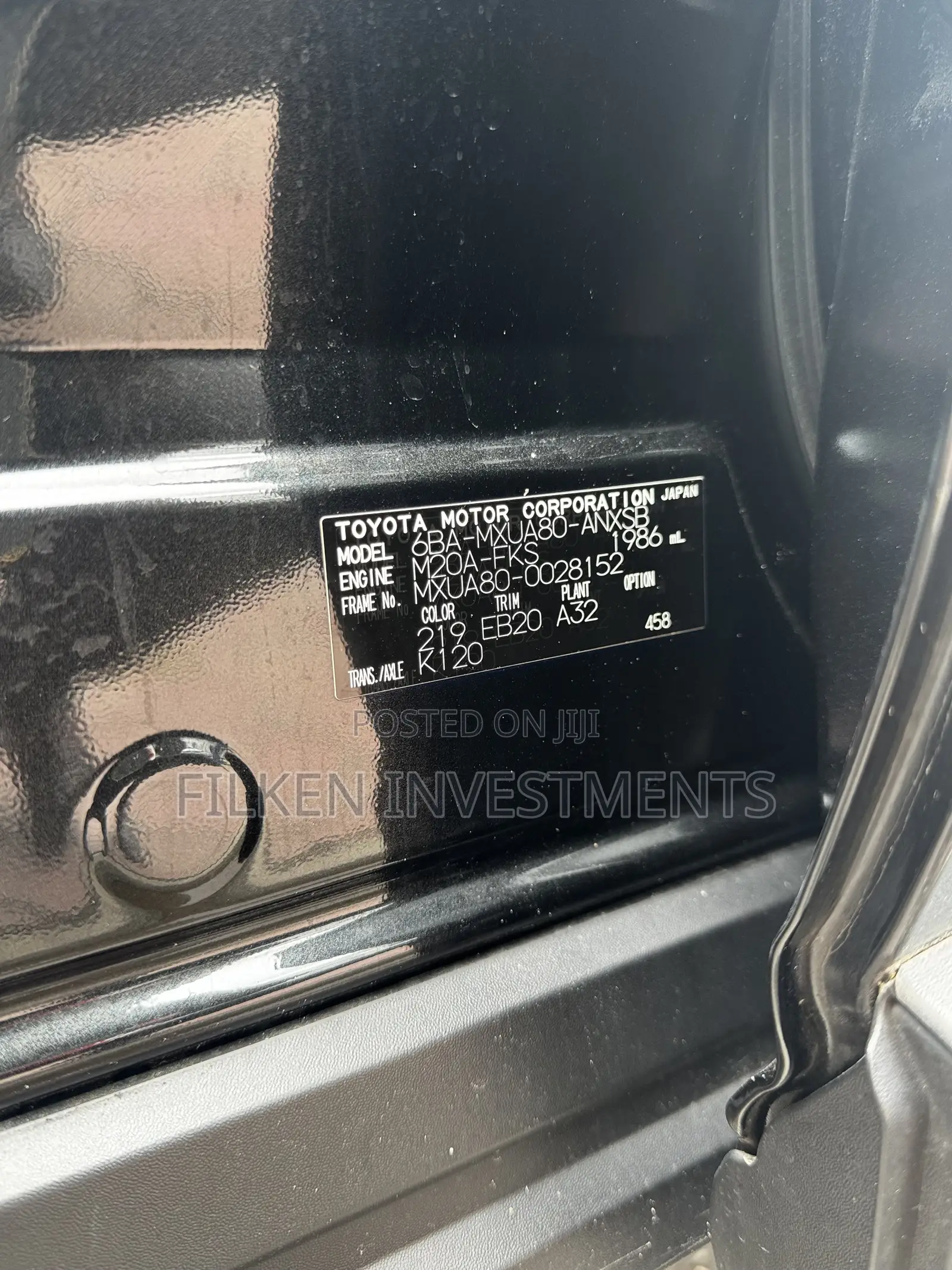 Toyota Harrier 2.0 4WD 2021 Black