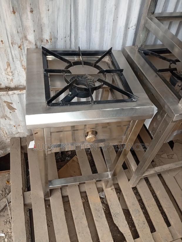 Stainless Steel Single Burner High Pressure.