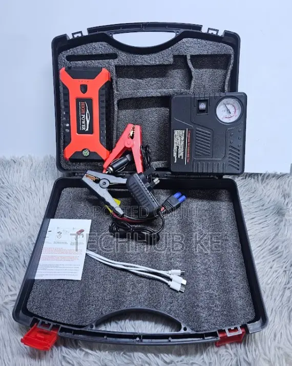Portable Car Jump Starter Power Bank 89800mah