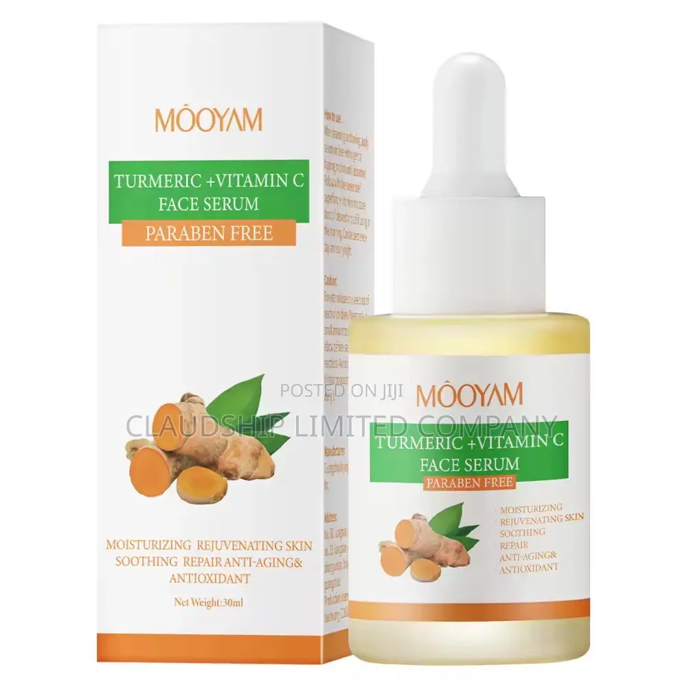 Tumeric Vitamin C Anti-Aging Antioxidant Face Serum