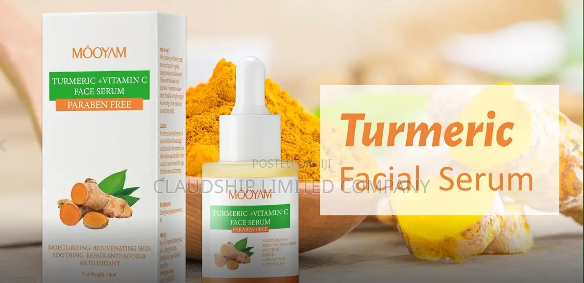 Tumeric Vitamin C Anti-Aging Antioxidant Face Serum