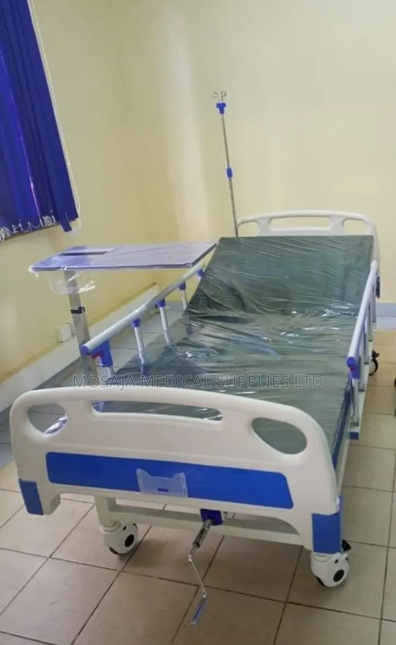 Single Crank Bed With Mattress