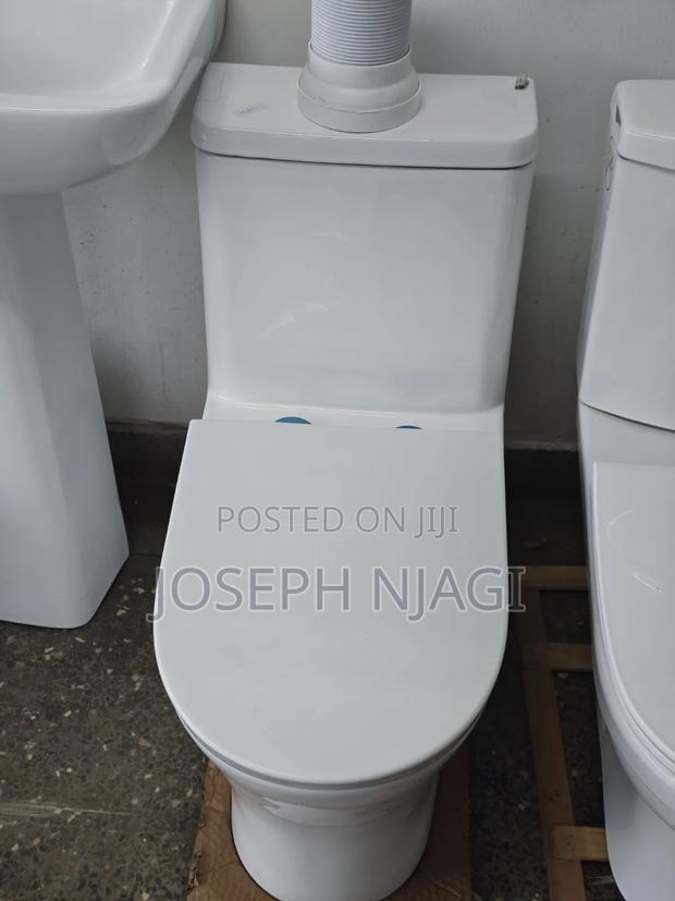 Close-Coupled Ceramic Toilet - main view