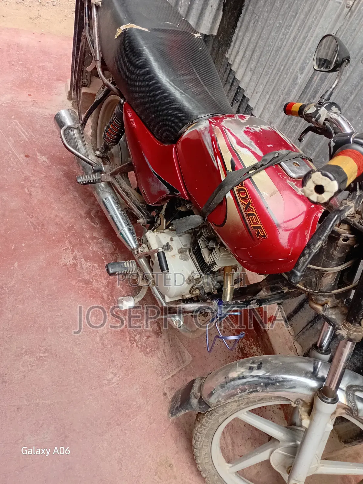 Bajaj Boxer 2022 Red