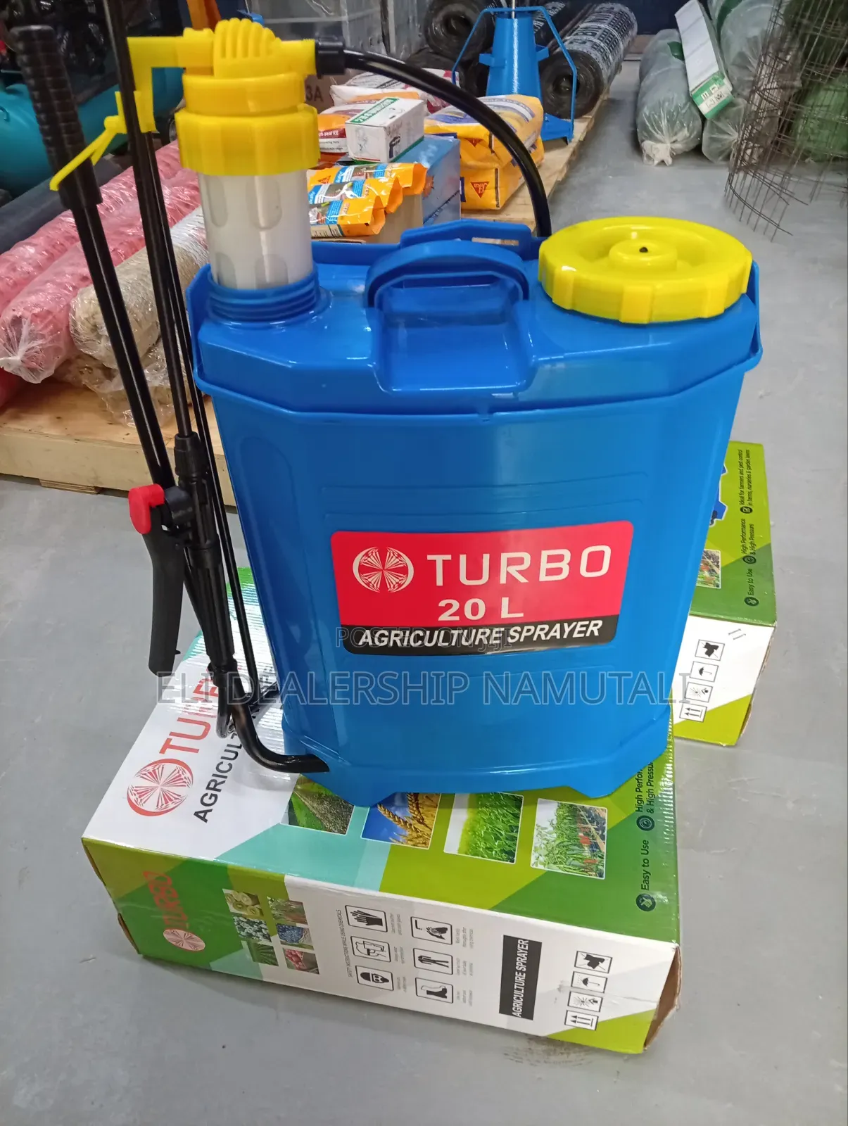 Turbo 20l Agriculture Sprayer Manual Knapsack Backpack Spray Pump