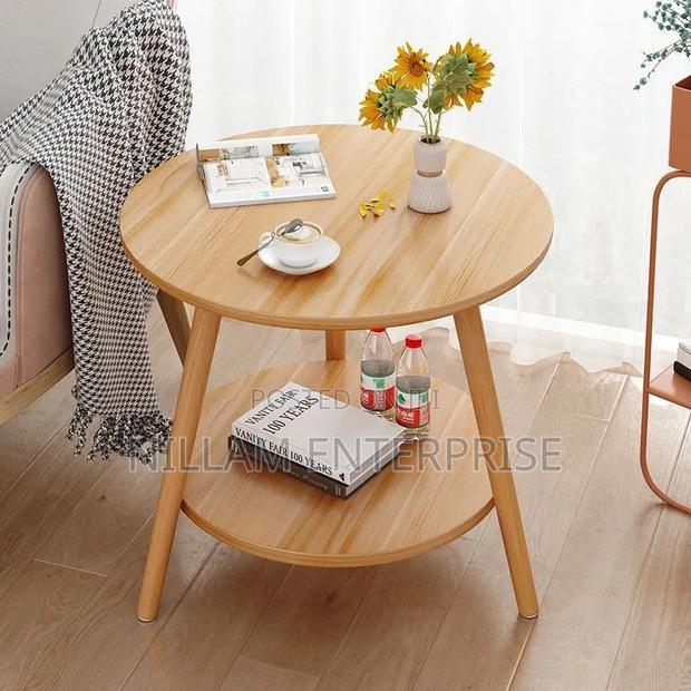 2 Layer Minimalist Nordic Syle Coffee Side Table* - thumbnail 4