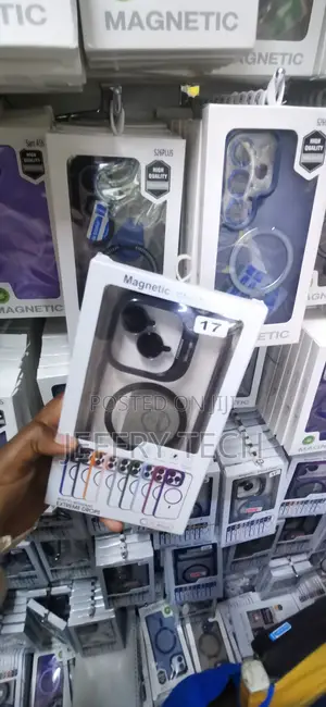 Ip 17 Case With a Strong Magnetic Array
