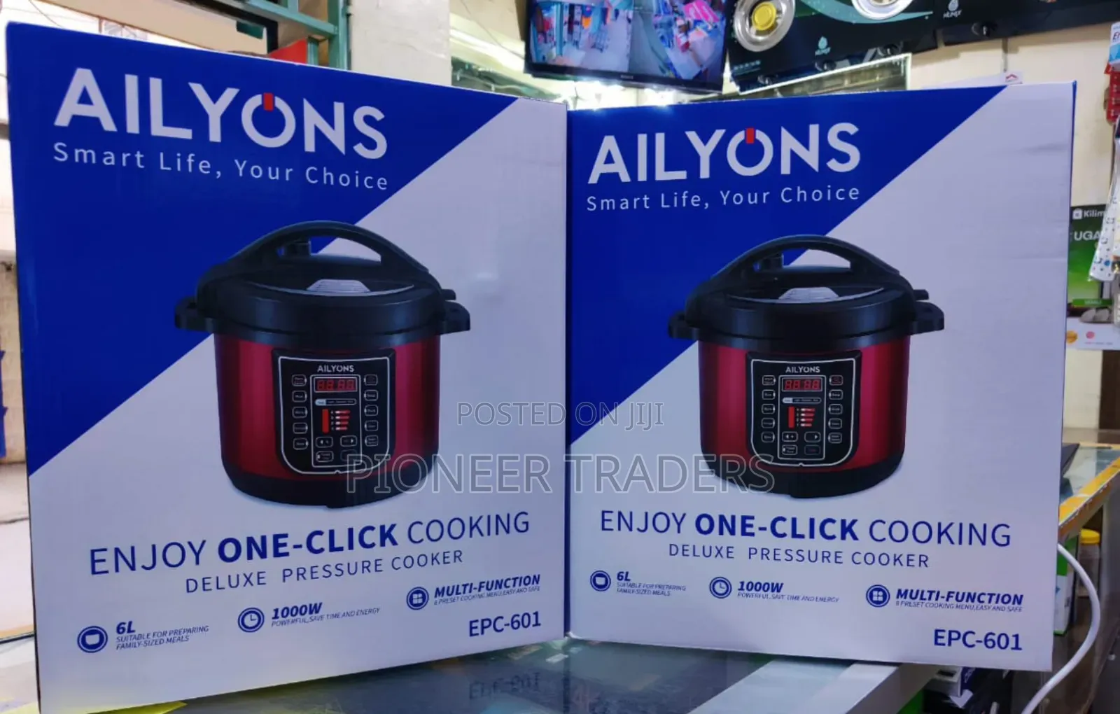 Ailyons Electric Pressure Cooker 6l