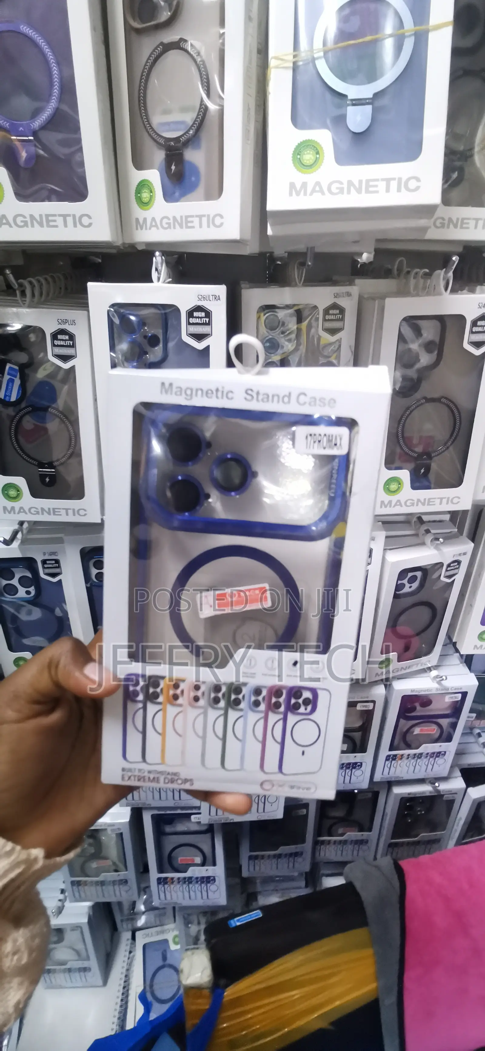 iPhone 17 Pro Max Multi-Functional Magnetic Circle Magsafe Cover