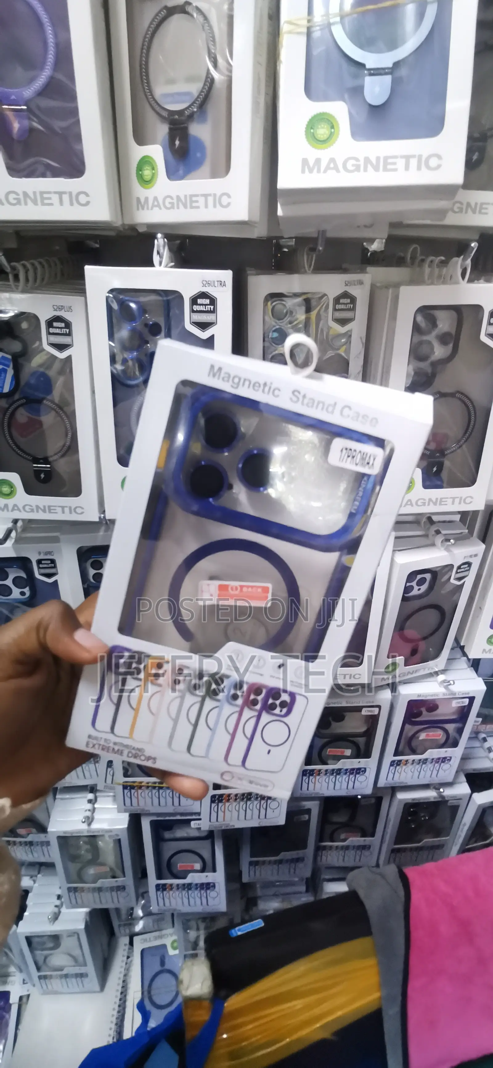 iPhone 17 Pro Max Multi-Functional Magnetic Circle Magsafe Cover