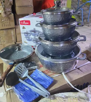 15 PCS Granite Unique Cookware Set