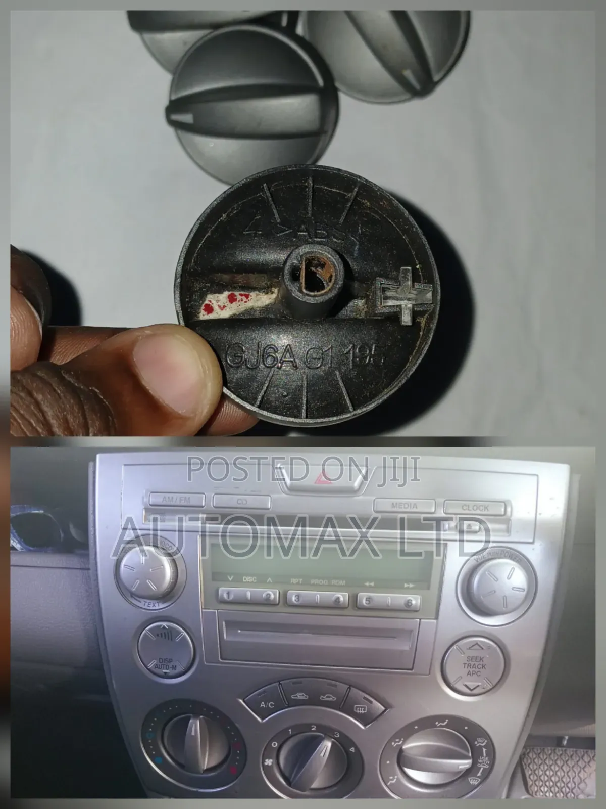 Mazda Demio Yr2001/4 Ac Controller Knob