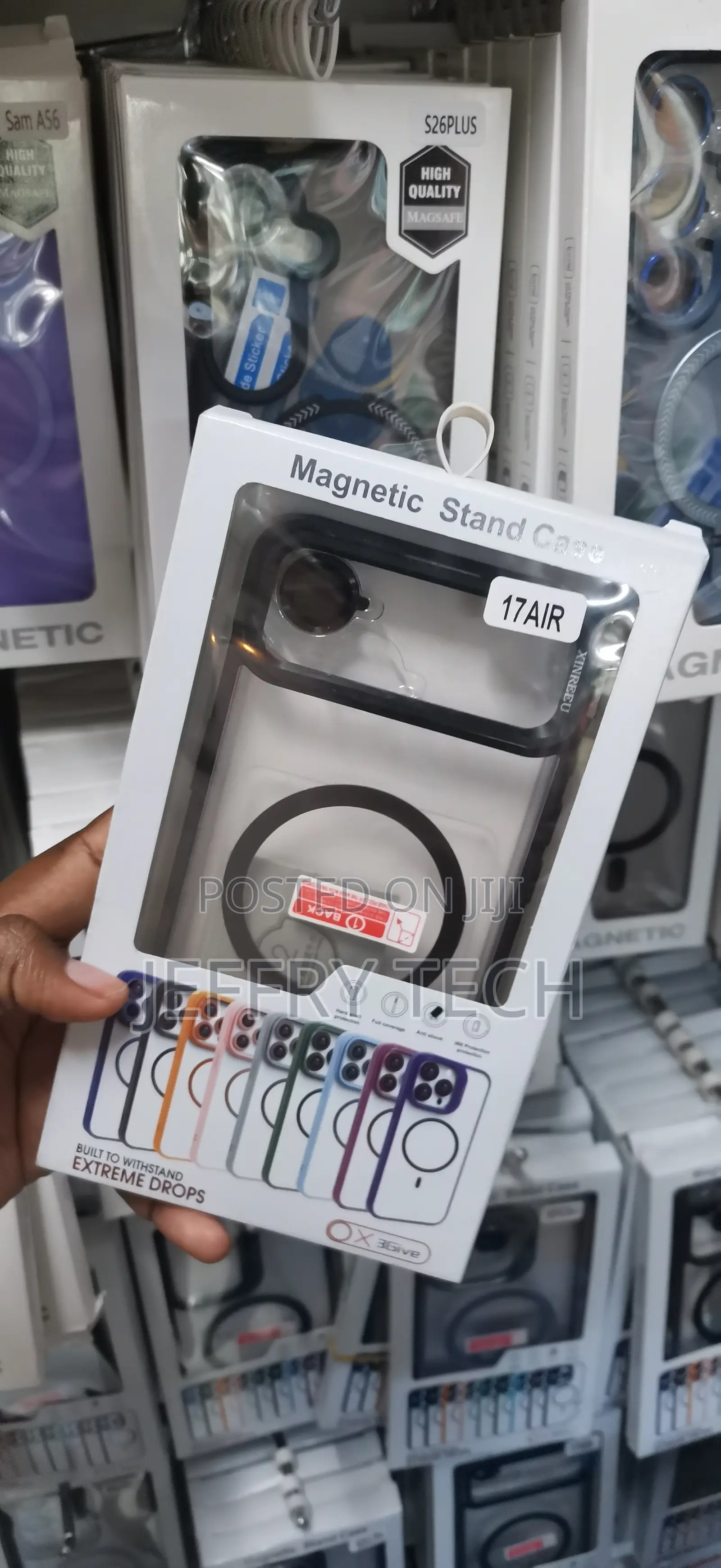 iPhone 17 Air Xinreeu Magnetic Stand Case