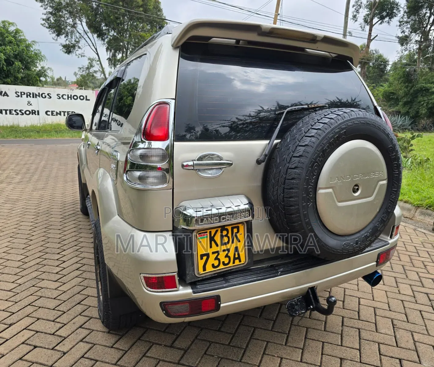 Toyota Land Cruiser Prado 2005 Gold