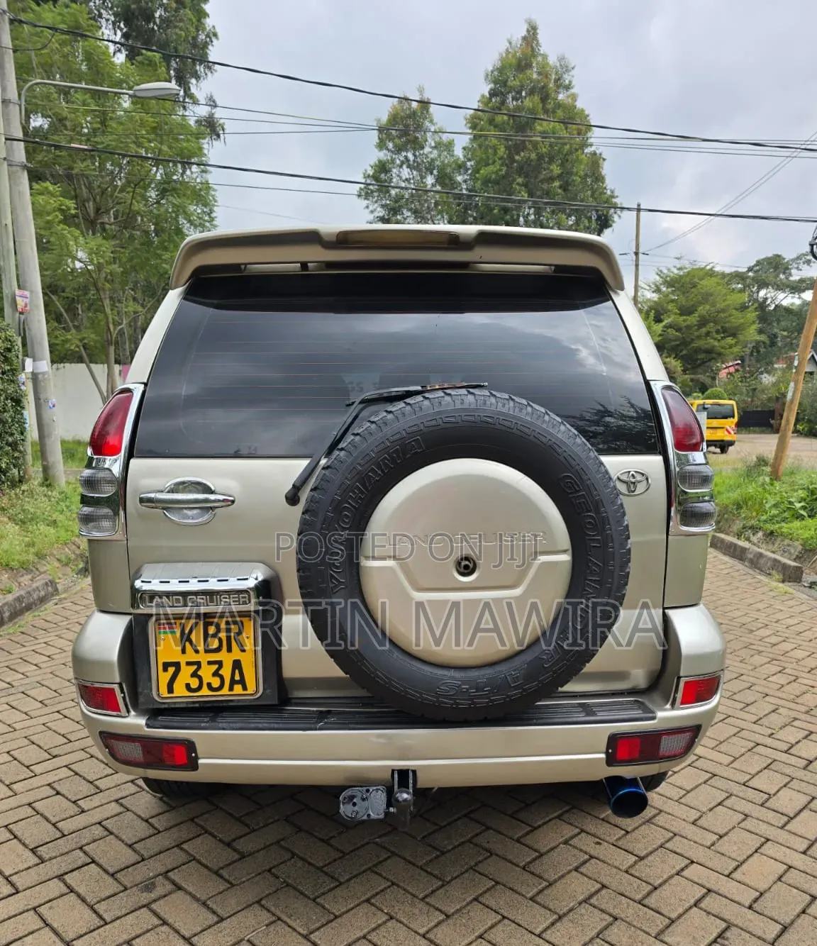 Toyota Land Cruiser Prado 2005 Gold