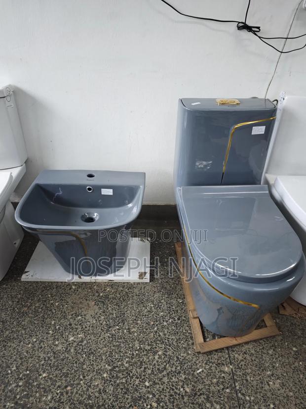 One-Piece Luxury Toilet Suite