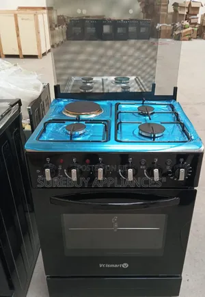 Volsmart 60x60 3+1 Standing Cooker With Electric Oven