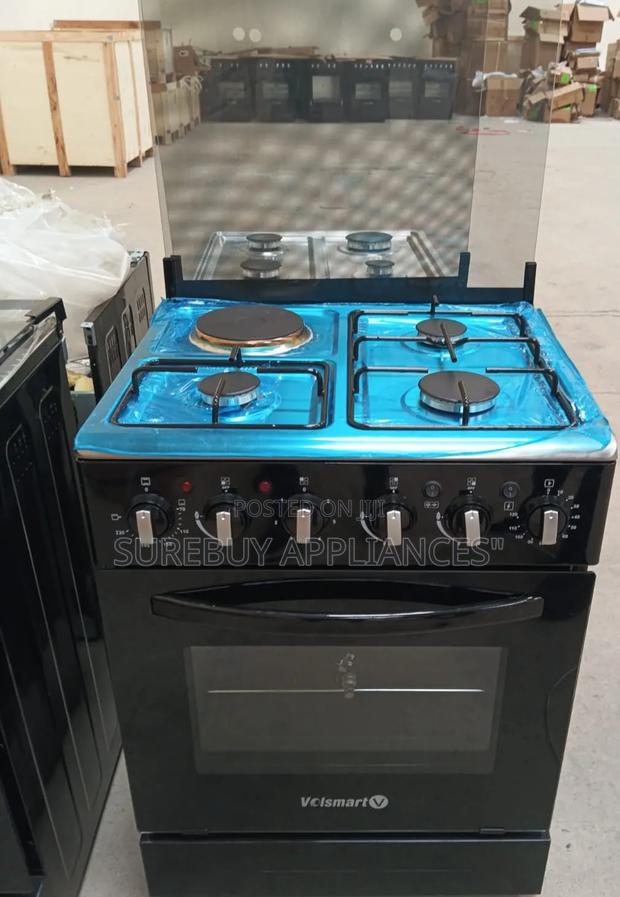 Volsmart 60x60 3+1 Standing Cooker With Electric Oven
