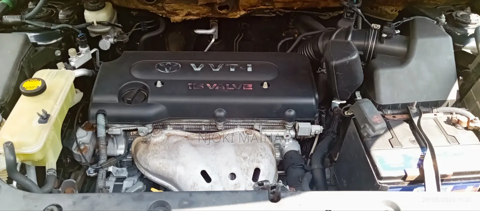 Toyota Vanguard 2011 Black