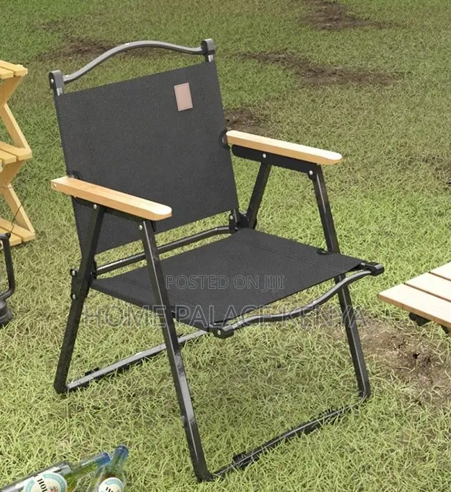 Outdoor Chair: Portable Fabric Chair With Metal Legs